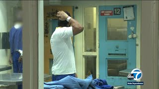 LA County Jail overflows with homeless mentally ill inmates I ABC7 [upl. by Maggy]