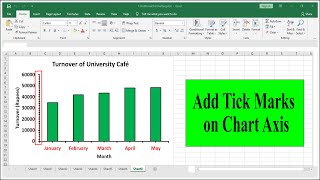 How to Add Tick Marks on Chart Axis in Excel [upl. by Lamonica785]