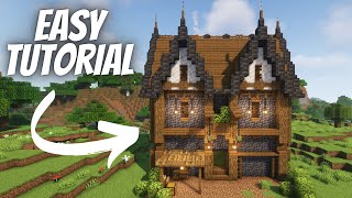 Deepslate Storage House Tutorial  Minecraft 119 [upl. by Ahsienod]