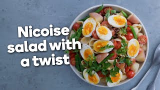 Nicoise pasta salad recipe [upl. by Akenot]