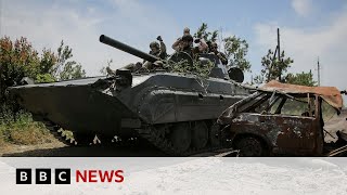 Ukraine making front line progress against Russia  BBC News [upl. by Niarda]