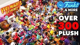 300 FIVE NIGHTS AT FREDDY’S PLUSH COLLECTION  Funko FNAF 2023 [upl. by Adekan]