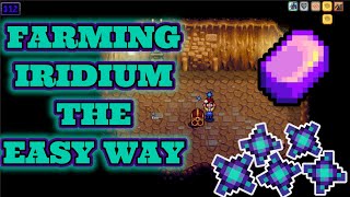 How To Farm Iridium Ore In Stardew Valley  Easy Method [upl. by Sacken806]