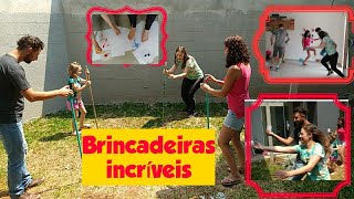 5 BRINCADEIRAS INCRÍVEIS PARA FAMÍLIA  Dia das Crianças [upl. by Fabian262]