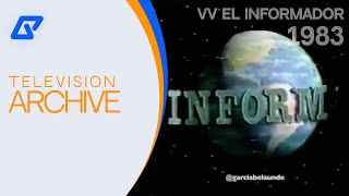 Cabecera de quotEl Informadorquot de Venevisión  1982 [upl. by Araiek394]