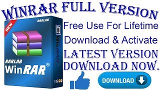 How to Download amp Install WinRAR full version  Crack Free Use For Life Time [upl. by Millford]