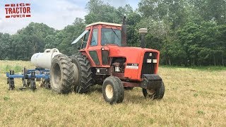 AllisChalmers 7040 Tractor Applying NH3 [upl. by Gathard]