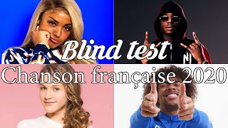 Blind test  Chansons françaises 2020 [upl. by Arni]