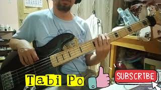 Tabi Po  Nairud Sa Wabad Joey Ayala bass cover [upl. by Eanrahc]