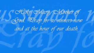 HAIL MARY RELIGIOUS SONG LYRICS [upl. by Katherine]