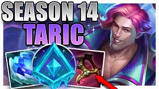 SEASON 14 TARIC SUPPORT GAMEPLAY GUIDE [upl. by Airamas]