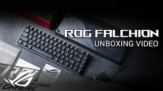 ROG Falchion  Unboxing Video  ROG [upl. by Arrehs]