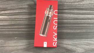 Vaporesso sky solo vape kit how to use and receive [upl. by Anerbas117]