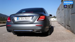 2017 Mercedes E 400 333hp  pure SOUND 60FPS [upl. by Lehcer77]