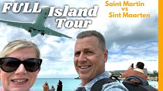 St Martin Island Full Tour  Dutch vs French [upl. by Ilaire]