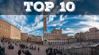 Top 10 cosa vedere a Siena [upl. by Edyaw]