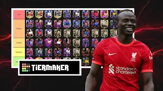 FIFA MOBILE 22  TIER LIST MEJORES DELANTEROS 🔥 ACTUALIZADA [upl. by Cos]