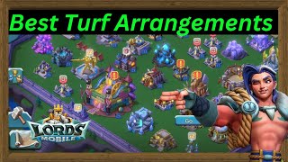 Best Turf Building DECORATION Ideas in Lords Mobile [upl. by Otilesoj725]