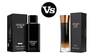 Armani Code Parfum vs Profumo [upl. by Patten]