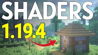 How To Download amp Install Minecraft Shaders 1194 [upl. by Yruam]