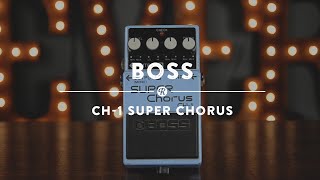 Boss CH1 Super Chorus  Reverb Demo Video [upl. by Lubin721]