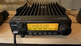 Icom IC2100H Basic Programming [upl. by Jerol]