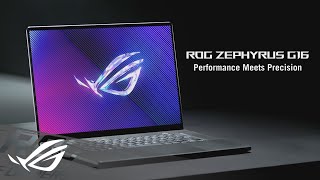 2024 ROG Zephyrus G16  Performance Meets Precision  ROG [upl. by Nefets953]