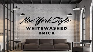 How to Whitewash BrickLime Wash [upl. by Eul]