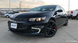 2018 Chevrolet Malibu Redline Edition 15L Tubro  Review [upl. by Maiocco569]