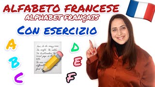 Lalfabeto Francese  ESERCIZIO Alphabet Français [upl. by Minardi218]