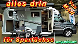 Neuheit❗️2021🔥sparen mit Knaus Van TI Plus 650 Platinum Selection MAN🔥günstige Wohnmobile Roomtour [upl. by Yseult479]