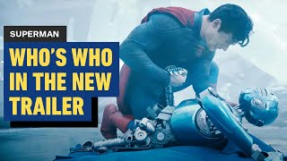 Whos Who in James Gunns New Superman Trailer [upl. by Notlih]