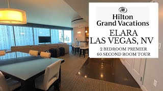 HGV Hilton Elara 2 Bedroom Corner Suite Tour [upl. by Chuu]