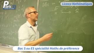 Licence de Mathématiques  Université Sorbonne Paris Nord USPN [upl. by Ecerahc]