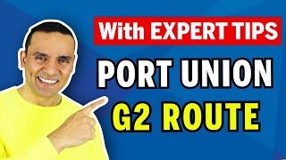 Port Union G2 Test ROUTE 2020  Watch amp PASS IN THE 1st ATTEMPT  Step By Step instructions [upl. by Maximilian]