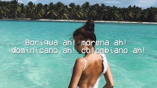 Oye Mi Canto  NORE Letra🌞Boricua morena dominicano colombiano [upl. by Eikcin313]