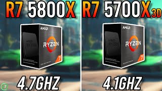 R7 5800X vs R7 5700X3D  RTX 4070  Any Difference [upl. by Wojcik]