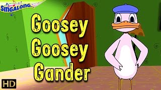 Goosey Goosey Gander  HD  Reggae Music Style  Nursery Rhymes  Popular Kids Songs [upl. by Yesiad979]