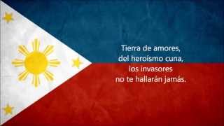 The Philippine National Anthem in EspañolEnglish amp Tagalog [upl. by Ttevy431]