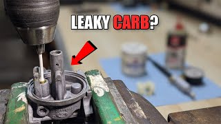 How to Fix a Leaking Carburetor [upl. by Hawker]