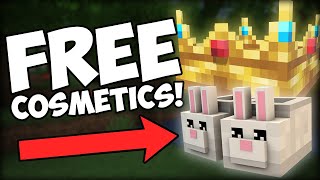 Custom COSMETICS For FREE In Minecraft [upl. by Ephrayim]