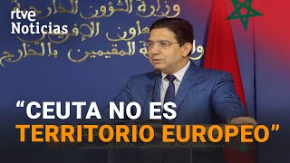 MARRUECOS Acusa a ESPAÑA de quotEUROPEZAR una CRISIS bilateralquot  RTVE Noticias [upl. by Langille507]