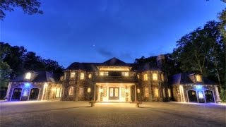 Exquisite Stone Mansion in Saddle River New Jersey [upl. by Atinahc]