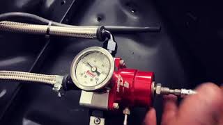 How to adjust a fuel pressure regulator [upl. by Lilybelle777]