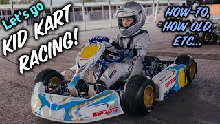 HOW TO GET STARTED IN KID KART RACING  Go Kart racing at 6years old  Learn how to start racing [upl. by Canica]