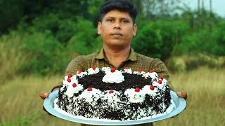 Home Made Black Forest Cake  ഓവൻ ഇല്ലാതെ അടിപൊളി ബ്ലാക്ക് ഫോറസ്റ്റ് കേക്ക് Black Forest Cake Recipe [upl. by Nylikcaj]