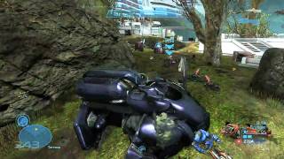 Halo Reach Firefight  Beachhead Gameplay [upl. by Ashbey727]