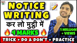 Notice Writing  Notice Writing Format  Notice Writing in Hindi  Class 101112678  In English [upl. by Jerri927]