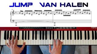 Jump  Van Halen  Synth solo [upl. by Alene848]