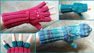 Fingerlinge Armstulpen MarktfrauenHandschuhe [upl. by Kriste618]